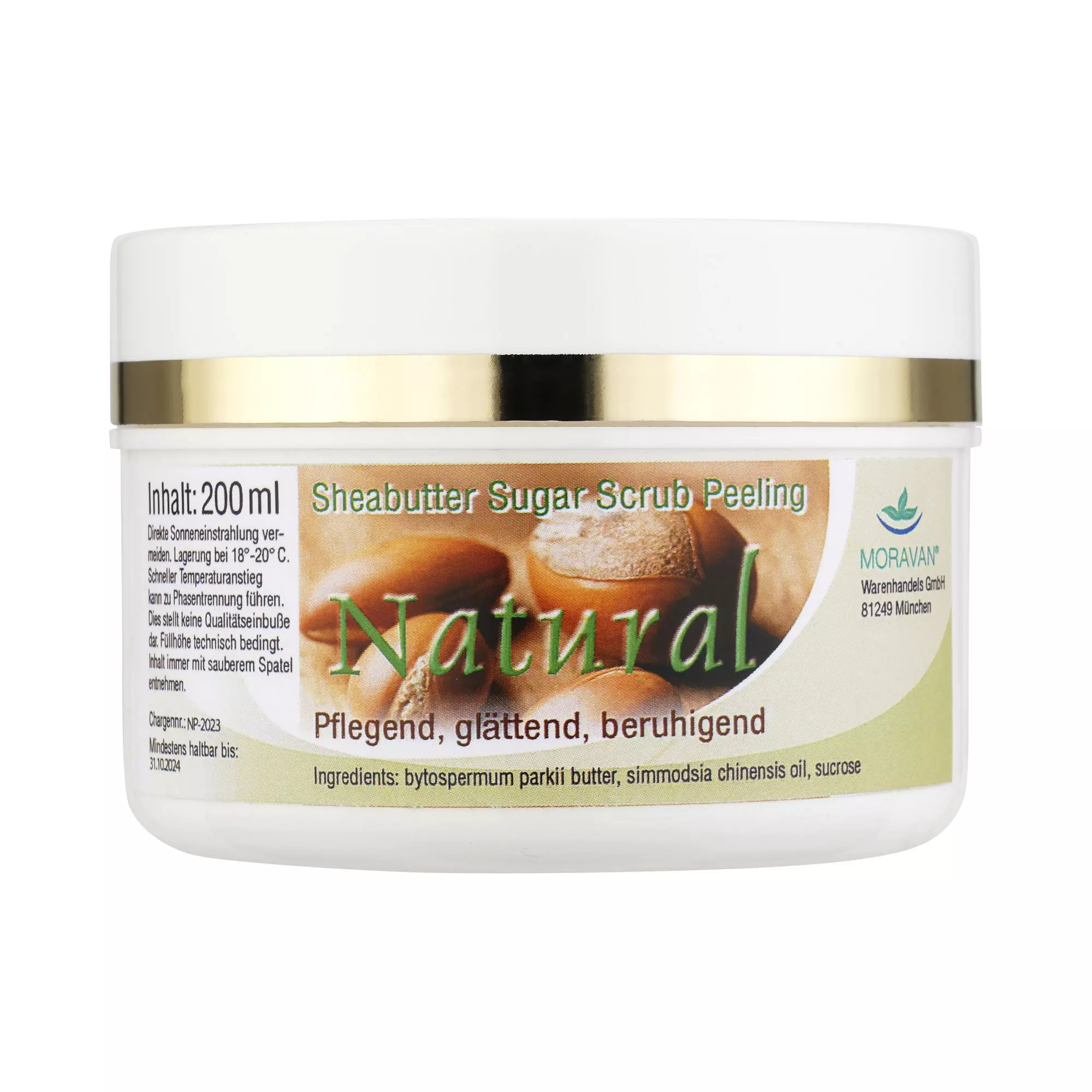 Natural Sheabutter Sugar Scrub Peeling Natural Sheabutter Sugar Scrub Peeling