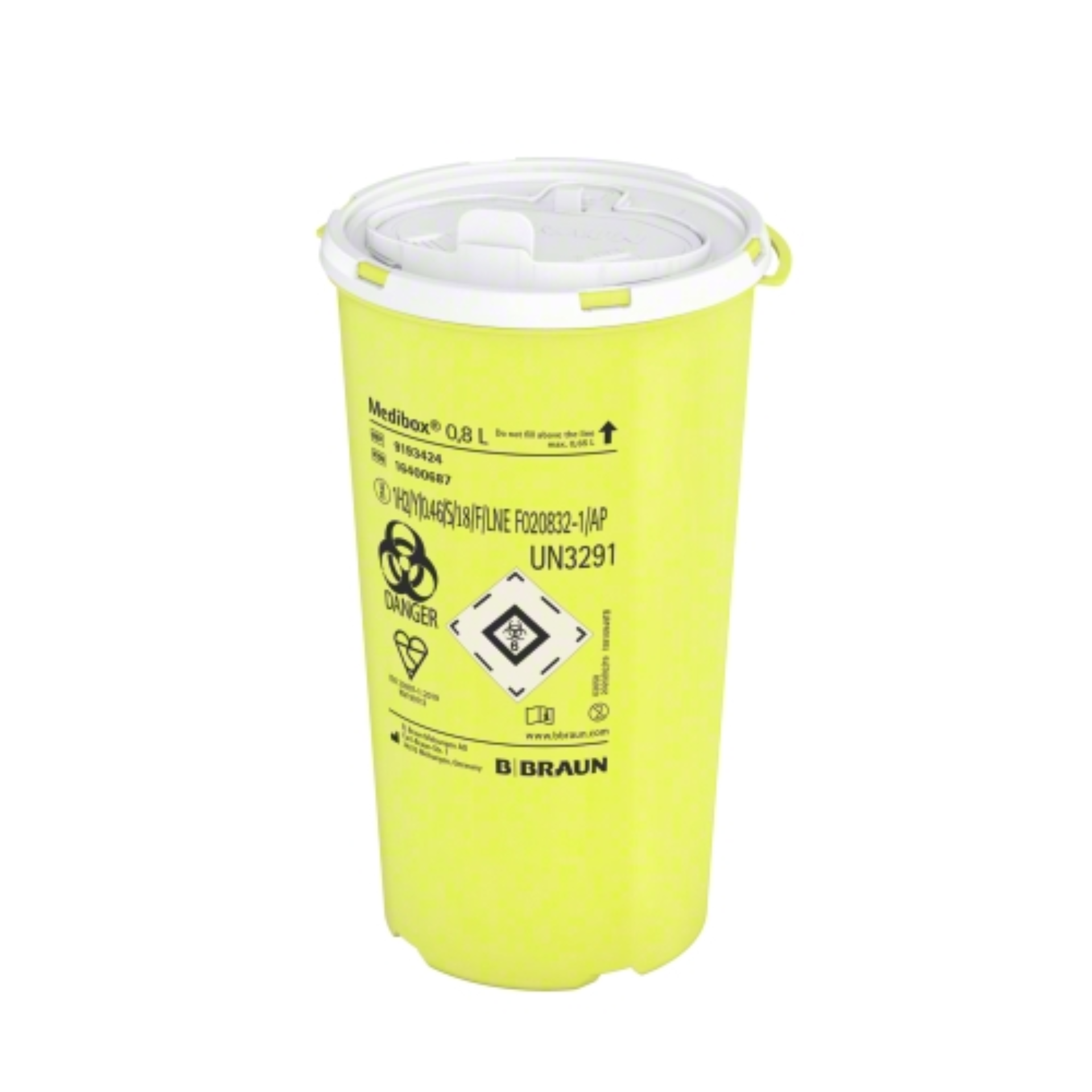 Kanülensammler - Box 0,8 l Kanülensammler - Box 0,8 l