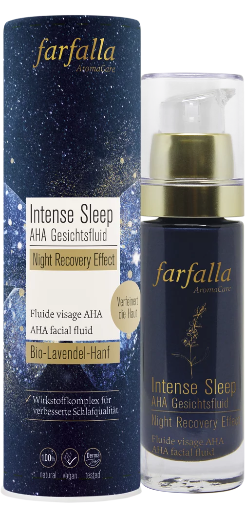 Intense Sleep AHA Gesichtsfluid, Night Recovery Effect 