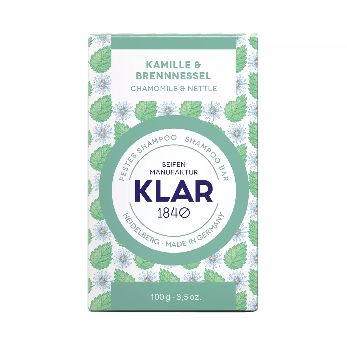 Klar´s festes Shampoo Kamille & Brennessel Klar´s festes Shampoo Kamille & Brennessel