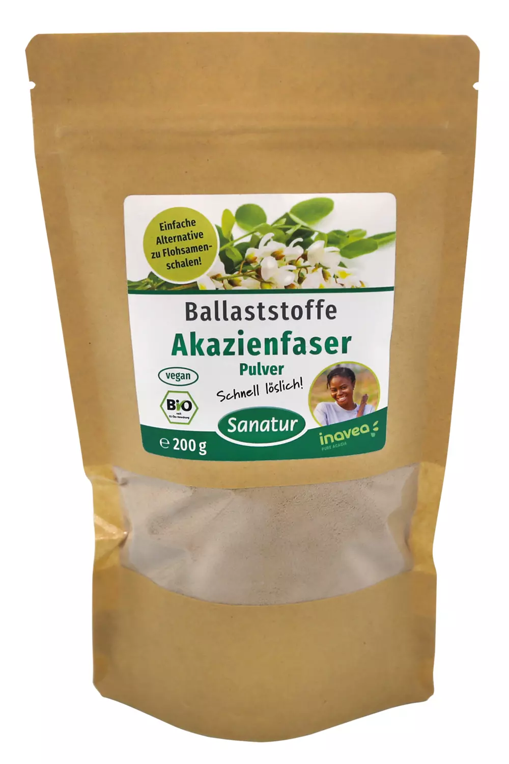BIO Akazienfaser Pulver BIO Akazienfaser Pulver