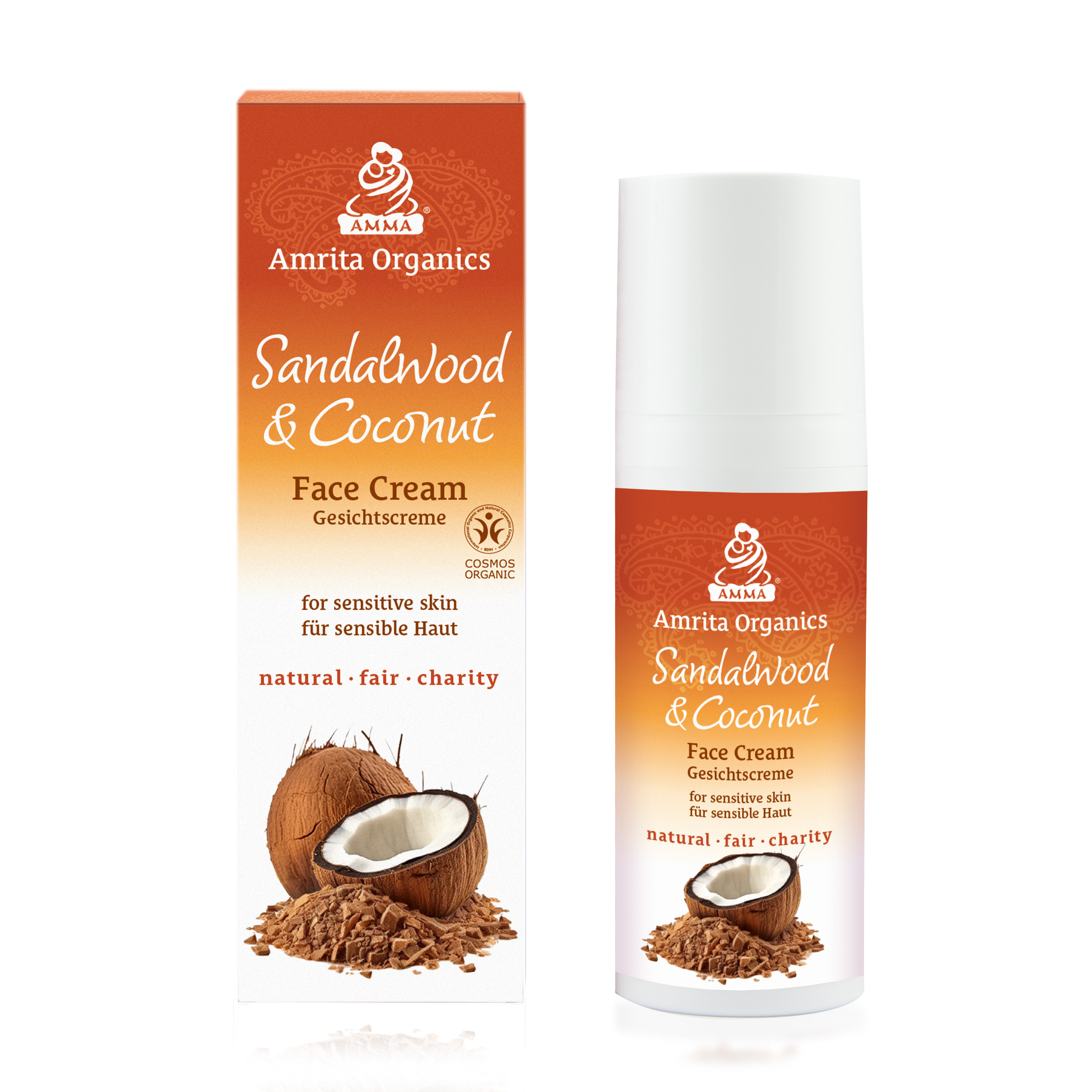 Gesichtscreme Sandalwood and Coconut (Sandelholz & Kokos) Gesichtscreme Sandalwood and Coconut (Sandelholz & Kokos)