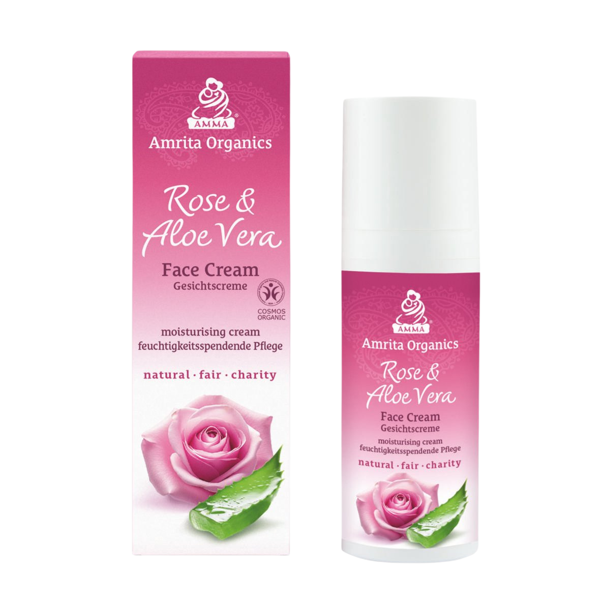 Gesichtscreme Rose & Aloe Vera Gesichtscreme Rose & Aloe Vera