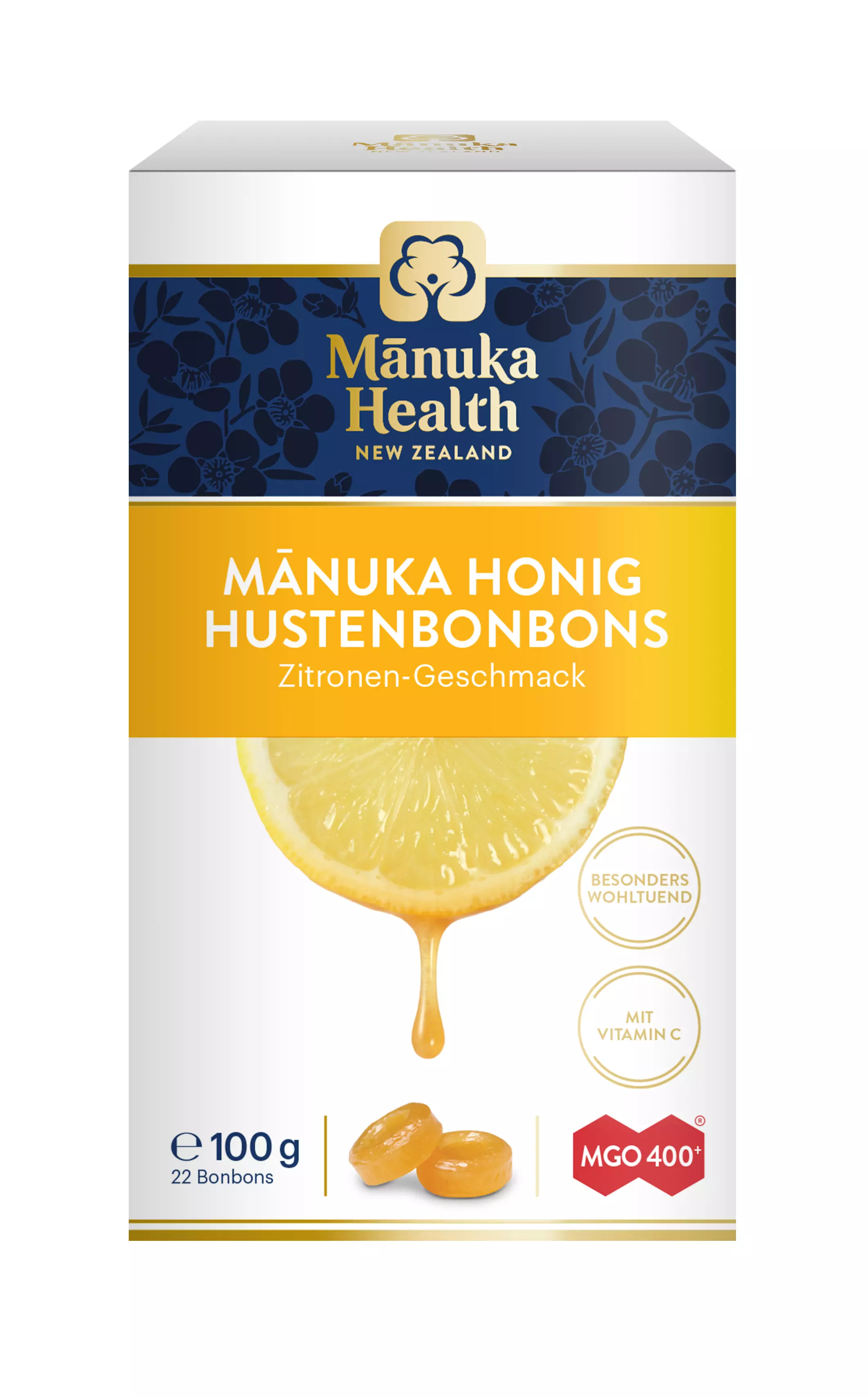 Hustenbonbons mit Manuka Honig + Zitrone Hustenbonbons mit Manuka Honig + Zitrone
