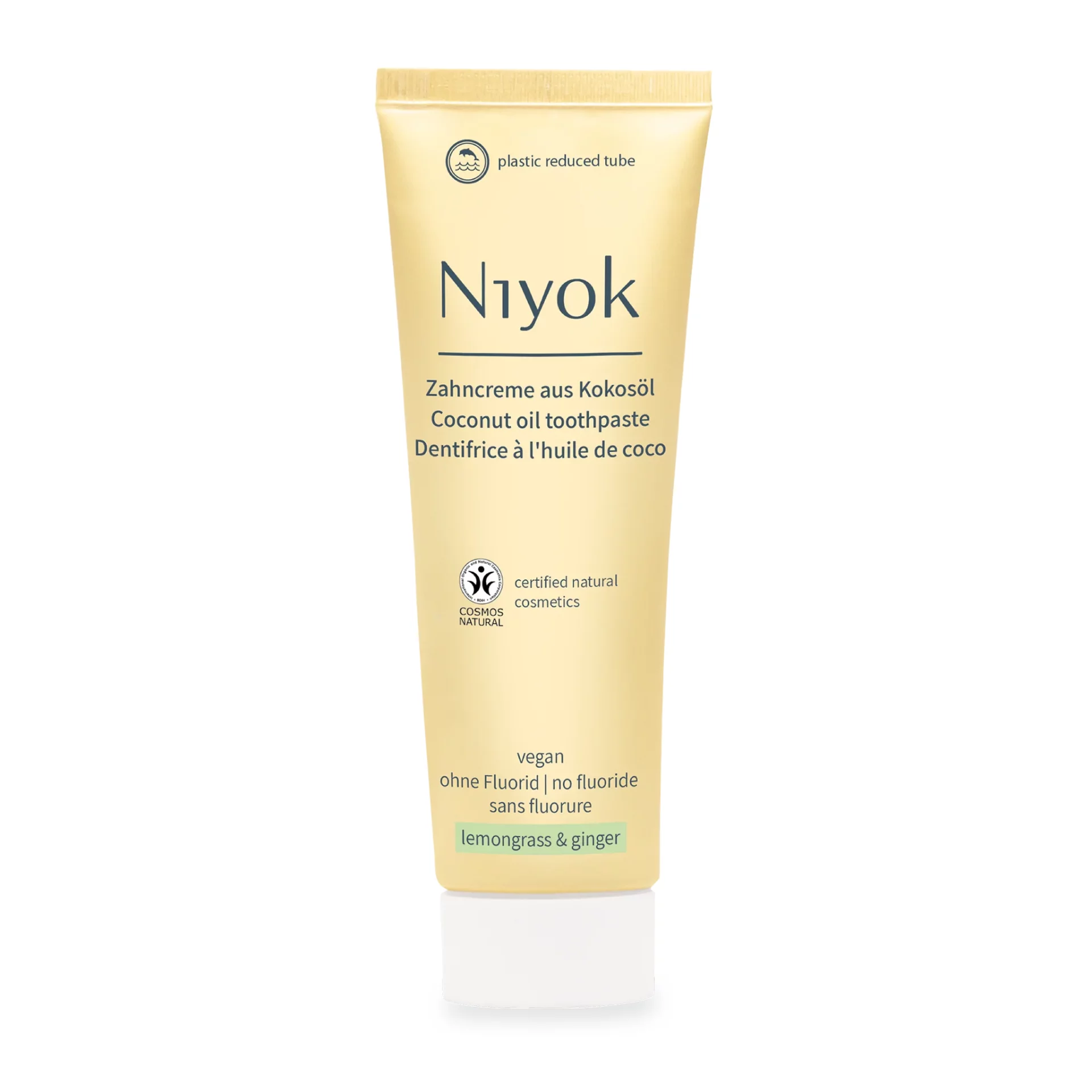 Zahncreme aus Kokosöl - Zitronengras & Ingwer Zahncreme aus Kokosöl - Zitronengras & Ingwer