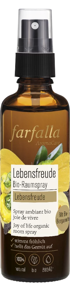 Lebensfreude Bergamotte Bio-Raumspray Lebensfreude Bergamotte Bio-Raumspray