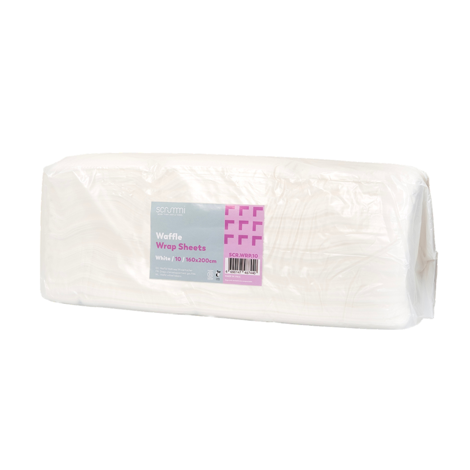 Waffel Wellness Wickeltücher weiß (Wrap Sheets white) Waffel Wellness Wickeltücher weiß (Wrap Sheets white)