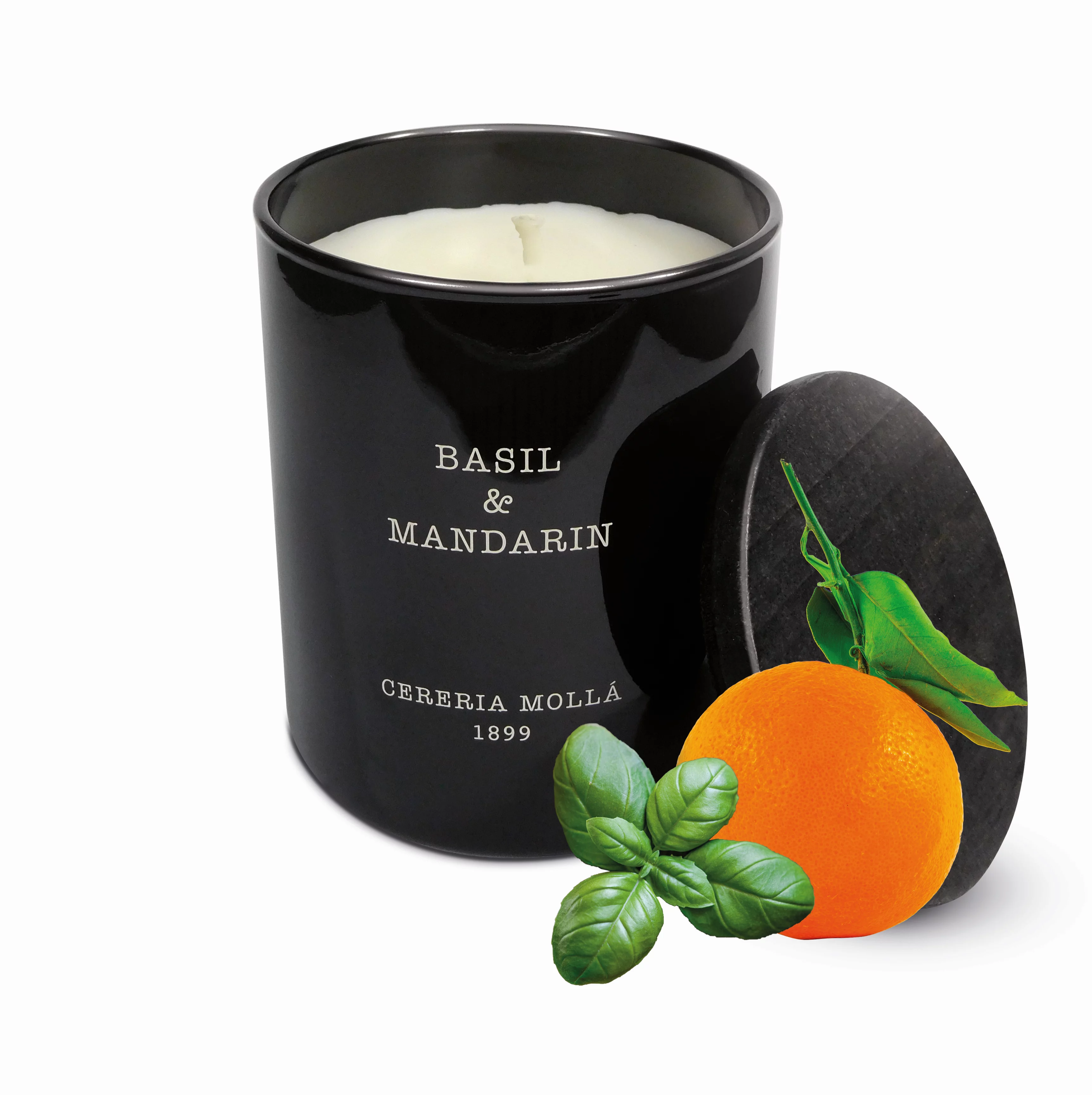 Duftkerze Basilikum & Mandarine Duftkerze Basilikum & Mandarine