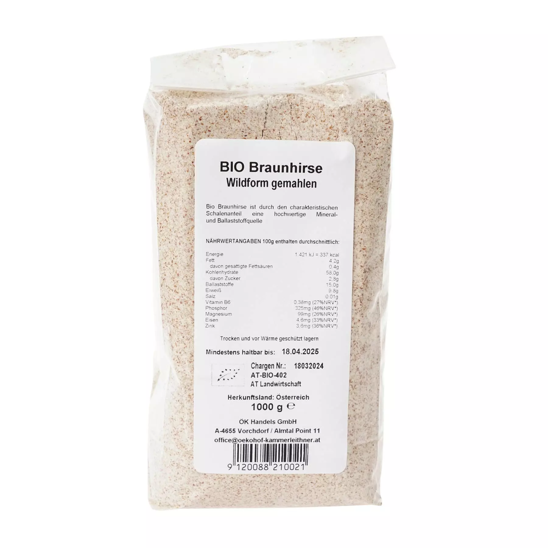 BIO Braunhirse BIO Braunhirse