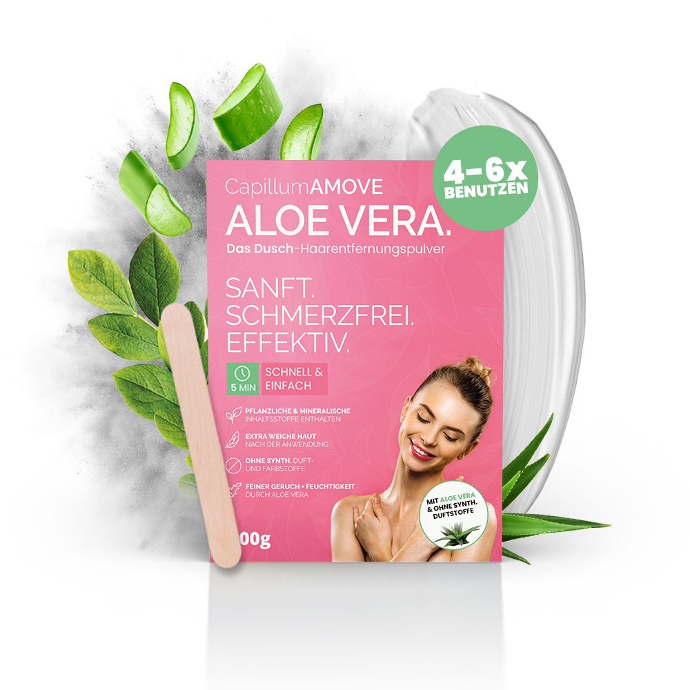 Dusch-Haarentfernung Capillum Amove Aloe Vera Dusch-Haarentfernung Capillum Amove Aloe Vera
