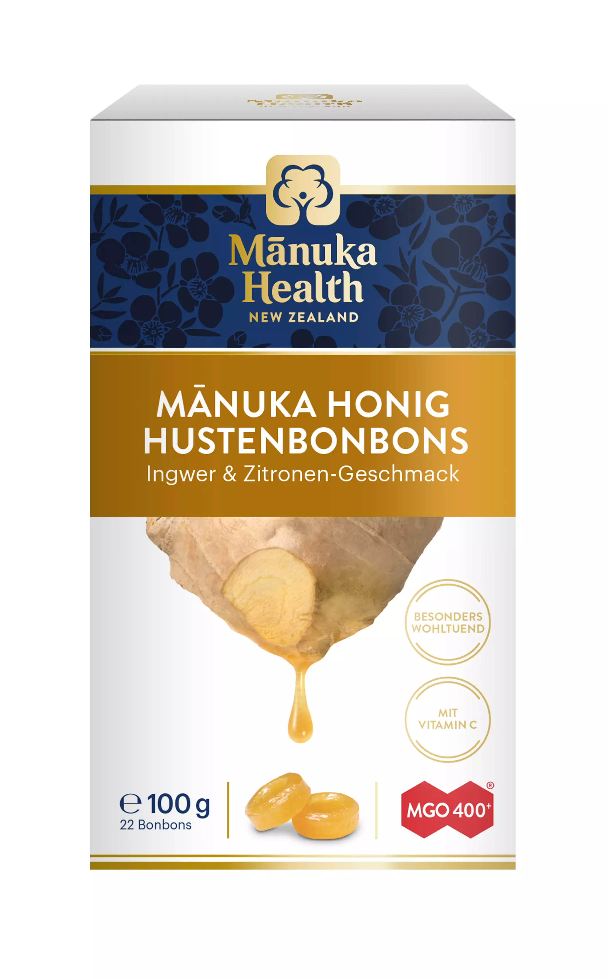 Hustenbonbons mit Manuka Honig + Ingwer + Zitrone Hustenbonbons mit Manuka Honig + Ingwer + Zitrone