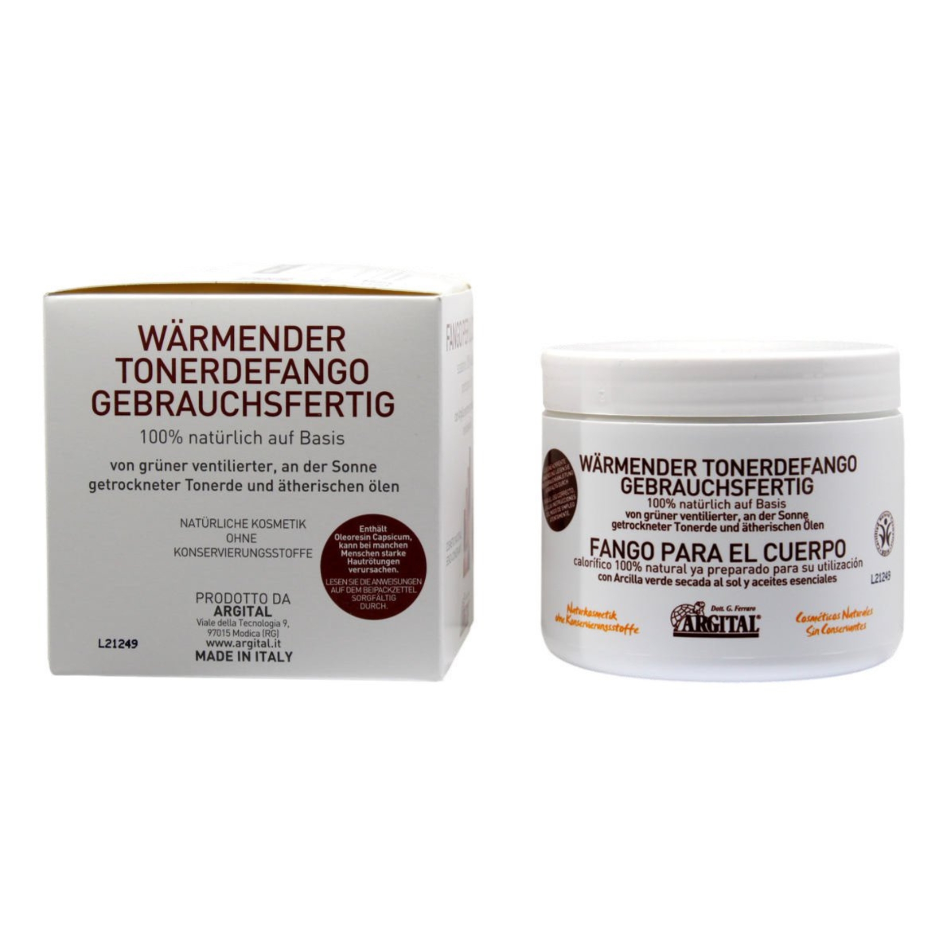 Wärmender Tonerdefango (Fangoschlamm) Wärmender Tonerdefango (Fangoschlamm)