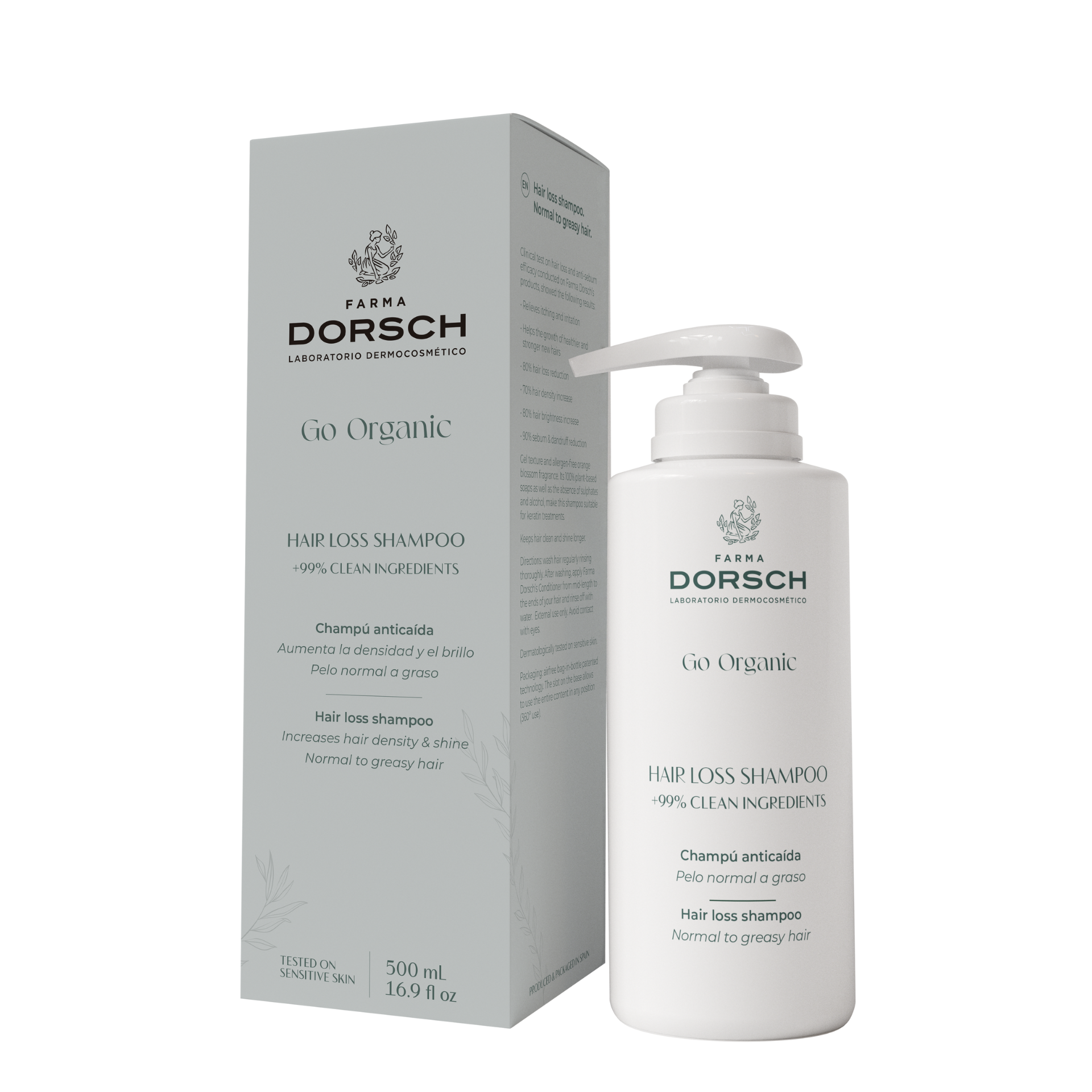 Go Organic Shampoo Hair Loss normal/fettig Go Organic Shampoo Hair Loss normal/fettig