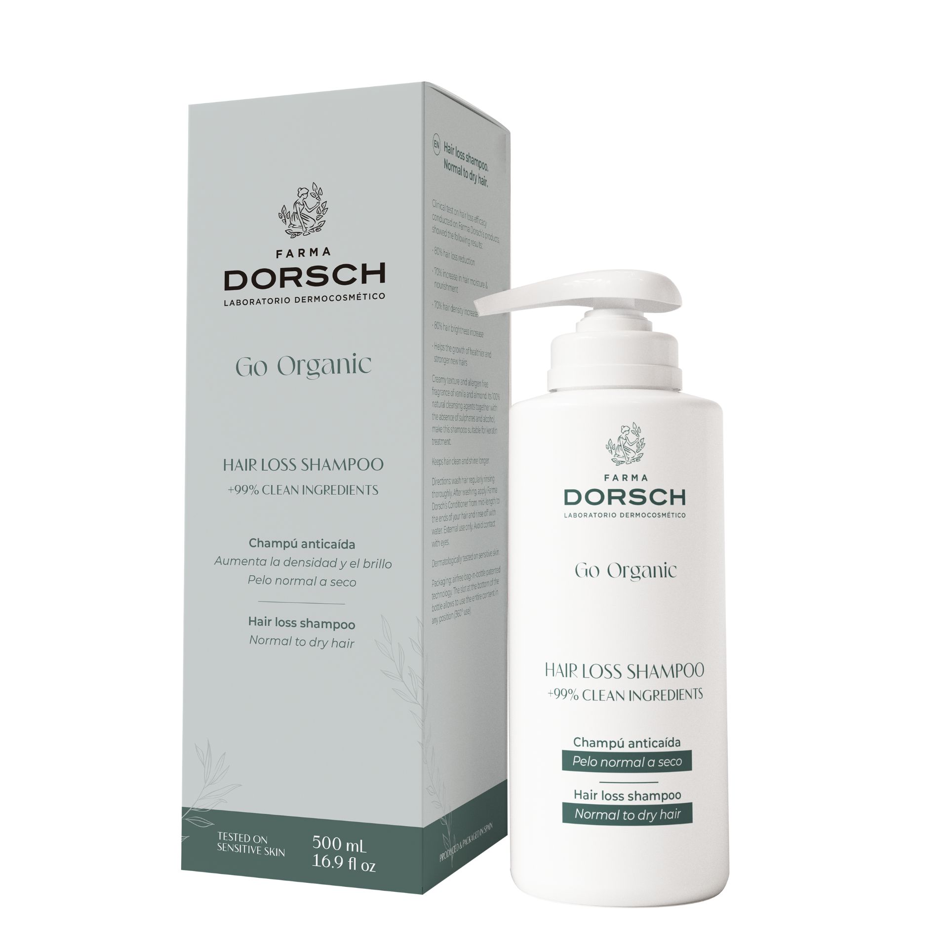 Go Organic Shampoo Hair Loss normal/trocken Go Organic Shampoo Hair Loss normal/trocken
