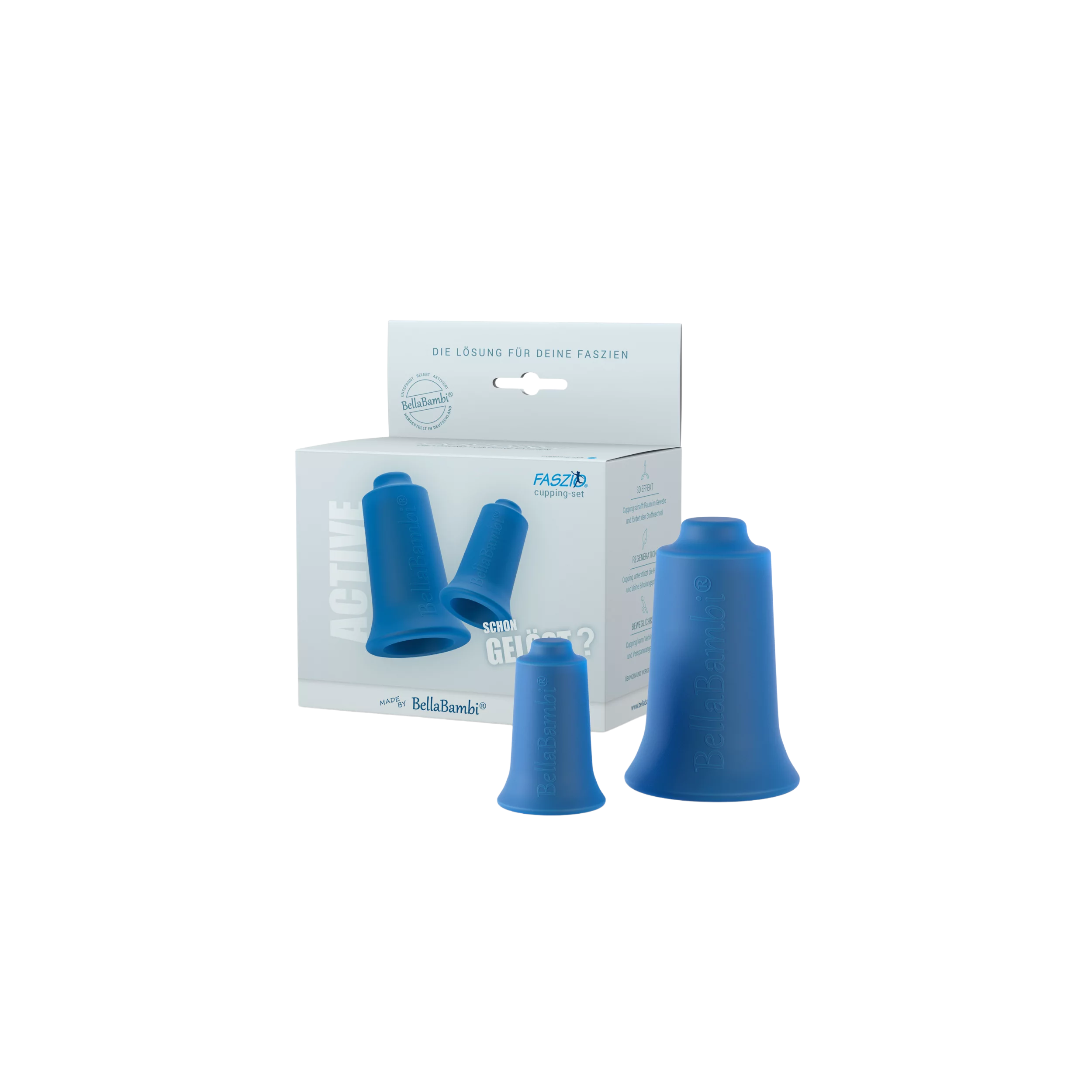 BellaBambi FASZIO cupping set (je 1x mini und original) BellaBambi FASZIO cupping set (je 1x mini und original)