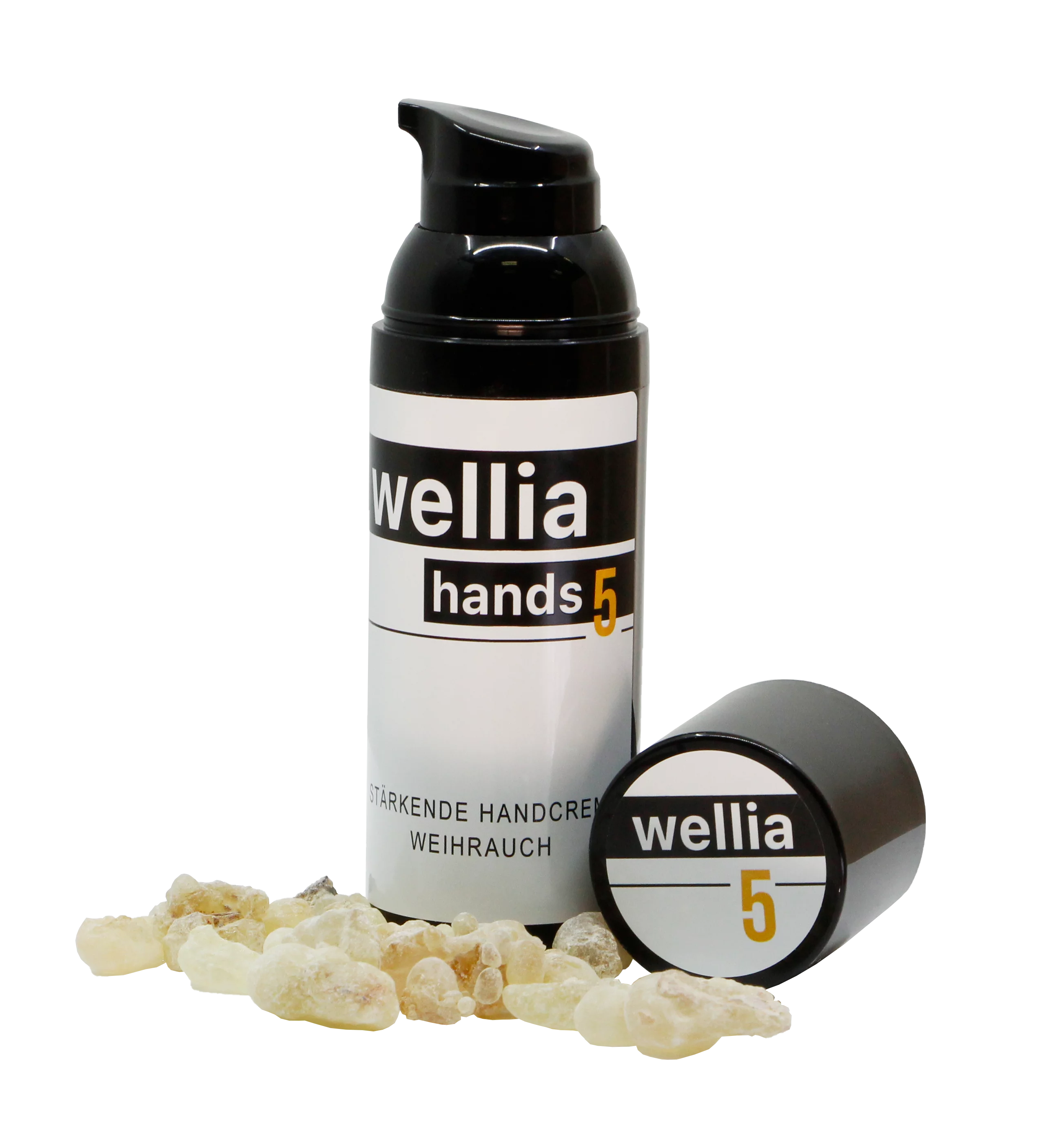 Stärkende Handcreme wellia 5 - Weihrauch