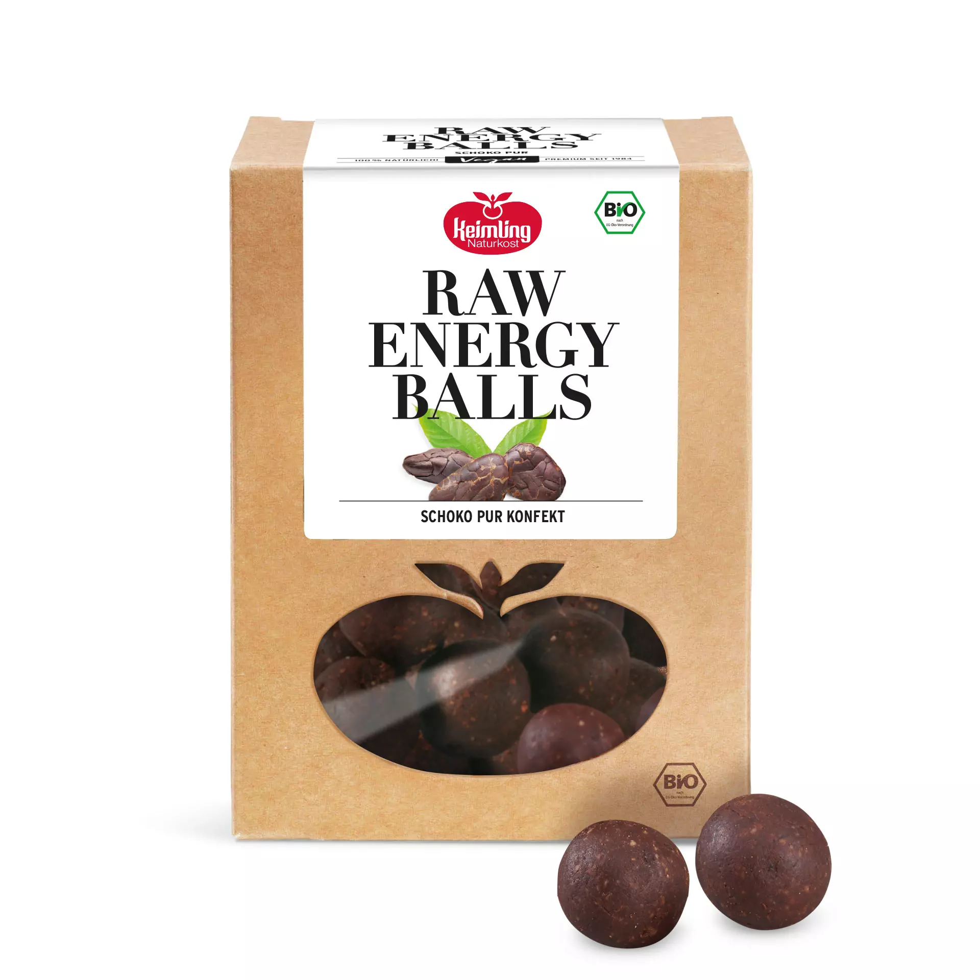 BIO Schoko-Pur Konfekt (Raw Energy Balls) BIO Schoko-Pur Konfekt (Raw Energy Balls)