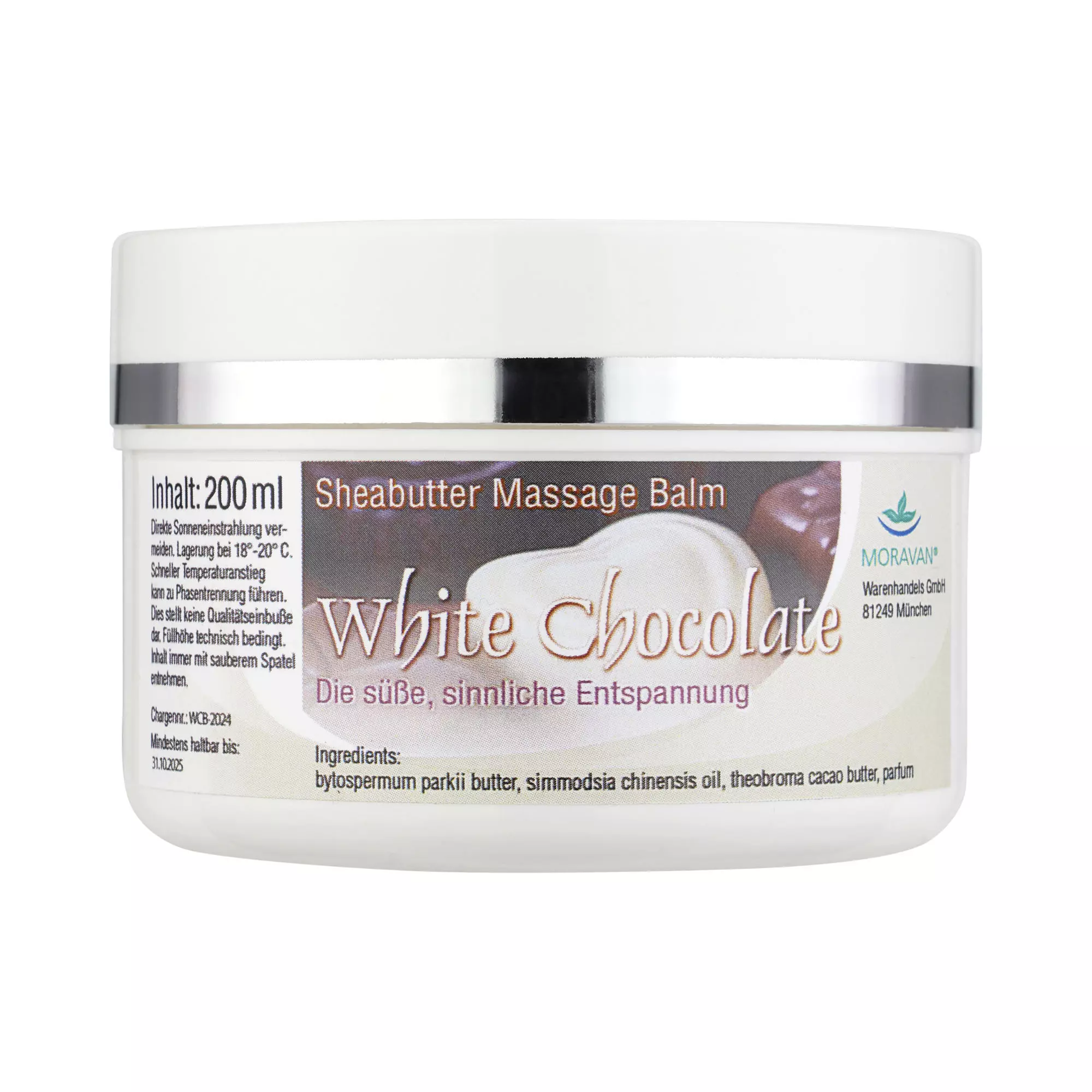 White Chocolate Massage Balm White Chocolate Massage Balm