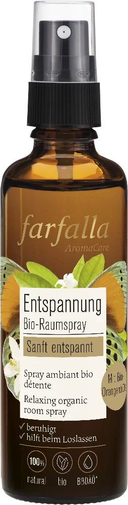 Entspannung Orangenblüte Bio-Raumspray Entspannung Orangenblüte Bio-Raumspray