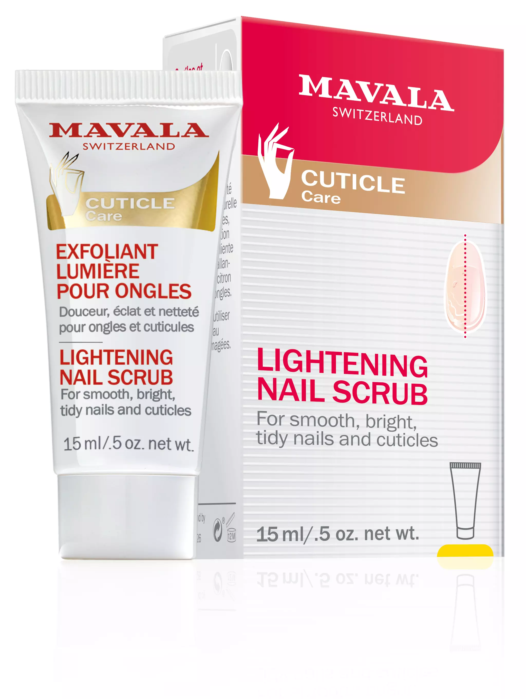 Aufhellende Nagel Peeling-Maske