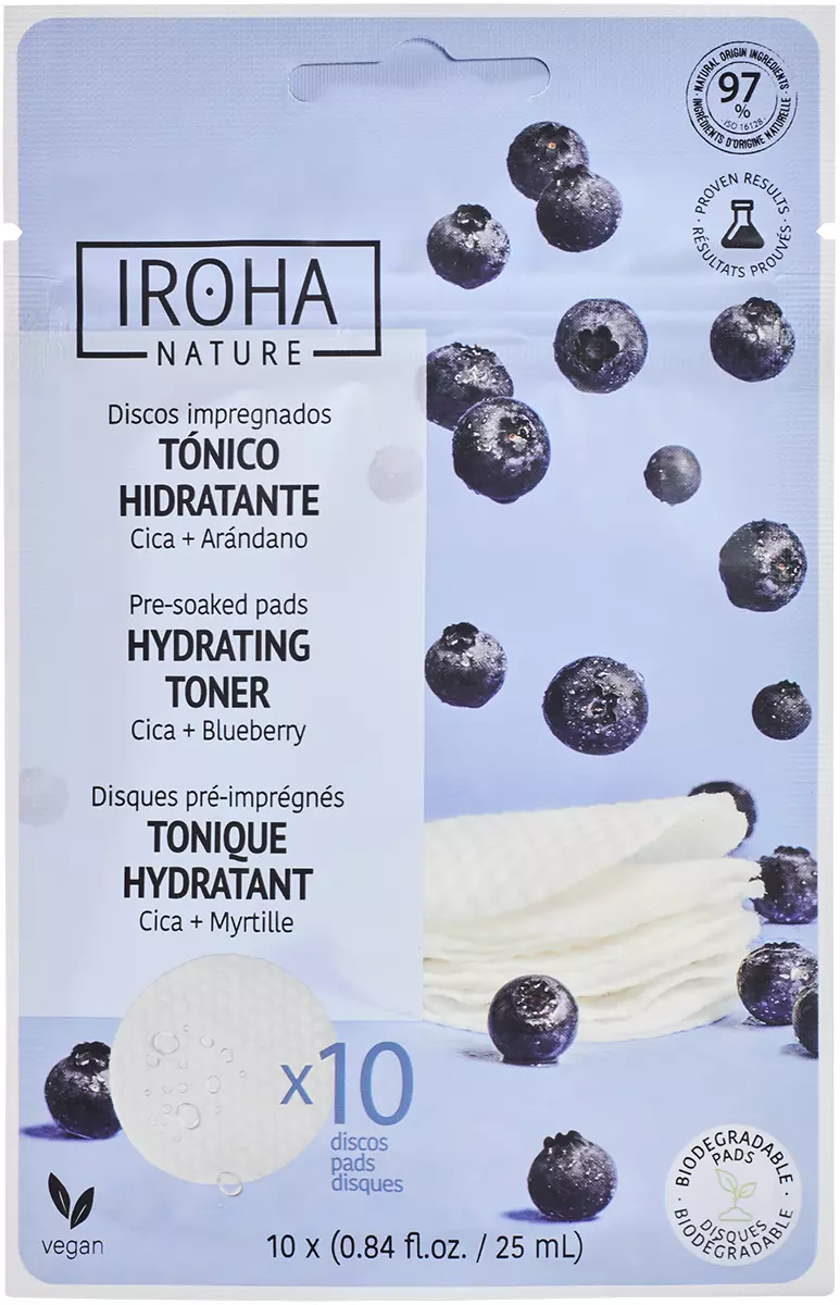 Blaubeere Hydrating Toner Pad Blaubeere Hydrating Toner Pad