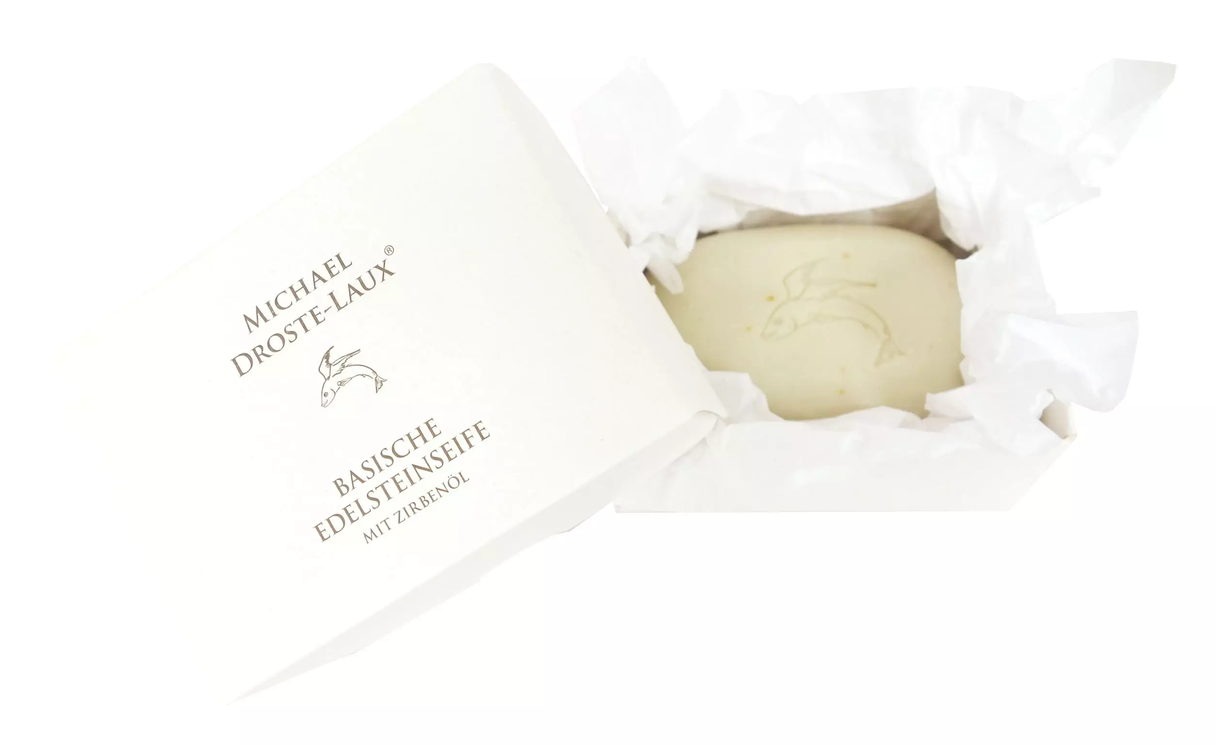 Basische Edelsteinseife mit Zirbenöl