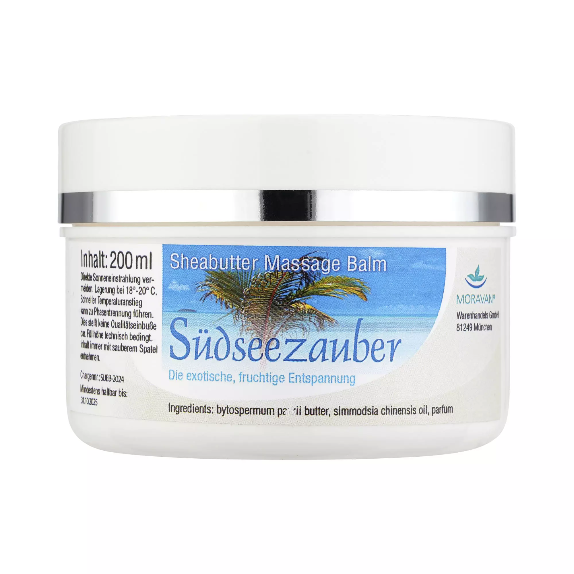 Südseezauber Sheabutter Massage Balm Südseezauber Sheabutter Massage Balm