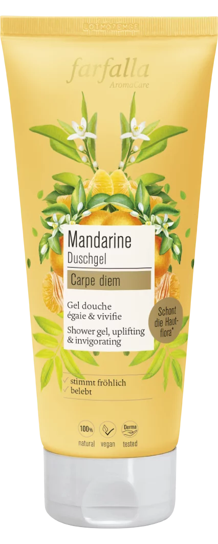 Stimmt fröhlich & belebt Mandarine Duschgel Stimmt fröhlich & belebt Mandarine Duschgel