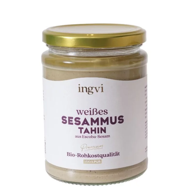 BIO Sesammus Escoba weiß roh ingvi BIO Sesammus Escoba weiß roh ingvi