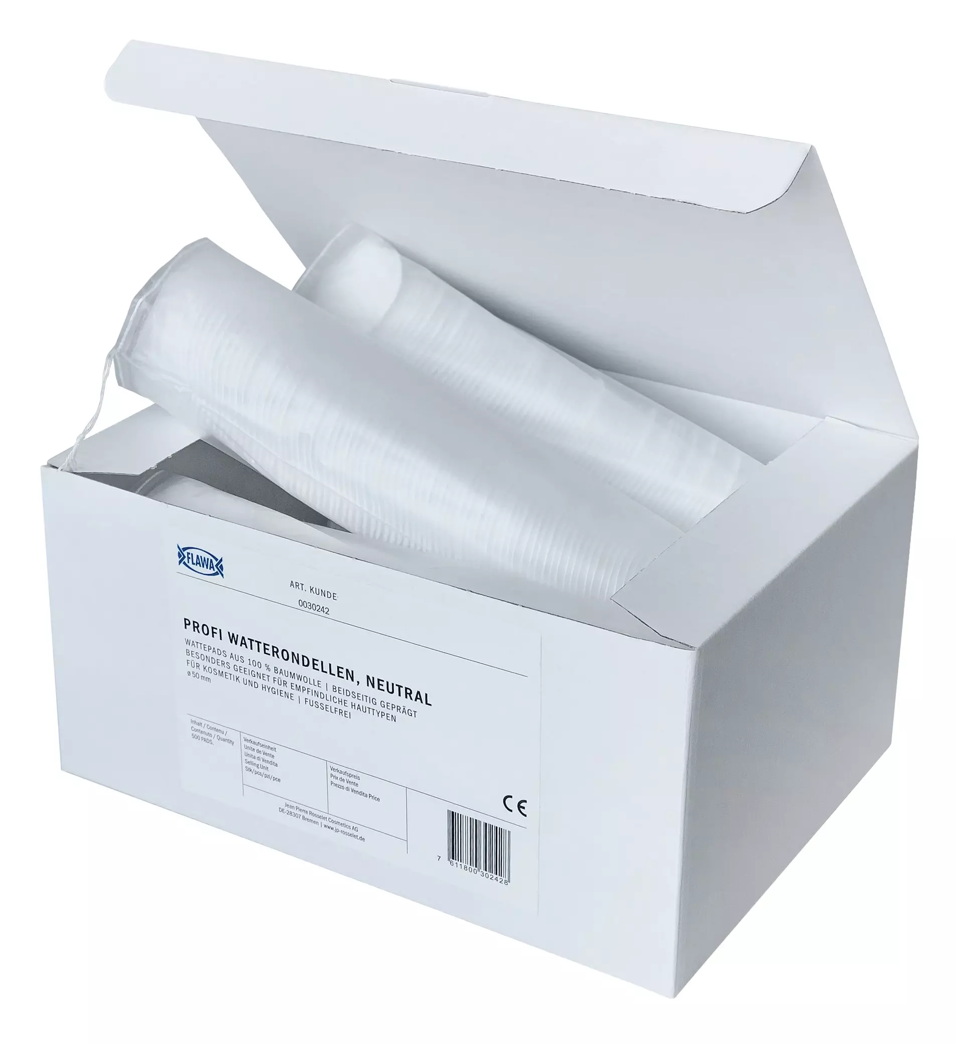 Wattepads Swisspers (neuer Name/vorher Flawa) Wattepads Swisspers (neuer Name/vorher Flawa)
