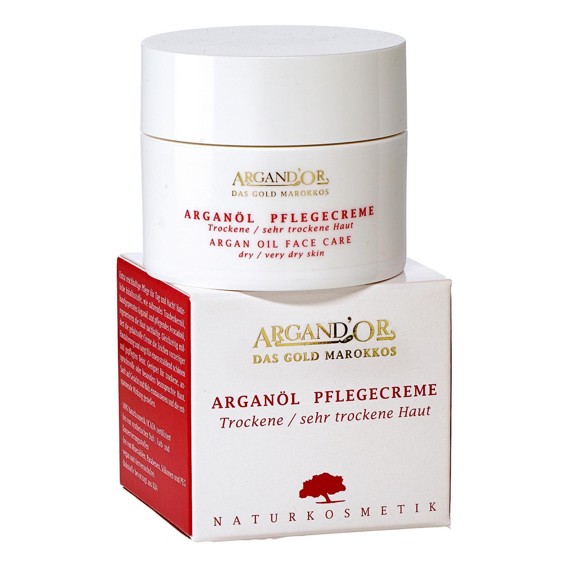 Arganöl Pflegecreme trockene/sehr trockene Haut Arganöl Pflegecreme trockene/sehr trockene Haut